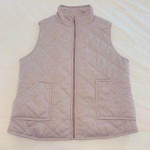 Quilted Herringbone Vest